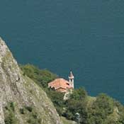 San Martino seen from the hike up to Nava