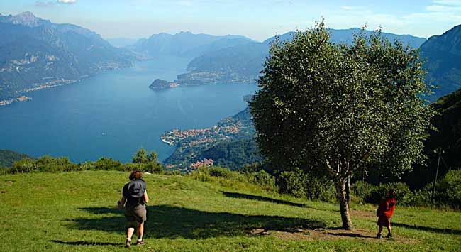 View from Rifugio Menaggio