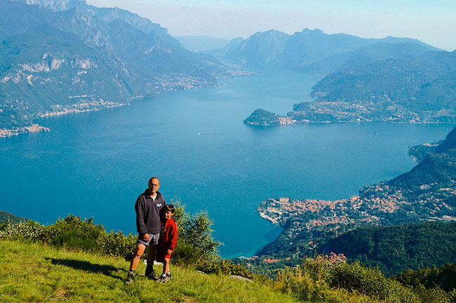 View from Rifugio Menaggio